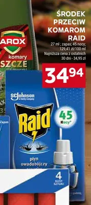 Płyn owadobójczy Raid promocja w Stokrotka