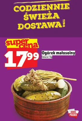 Ogórek małosolny promocja w TOPAZ