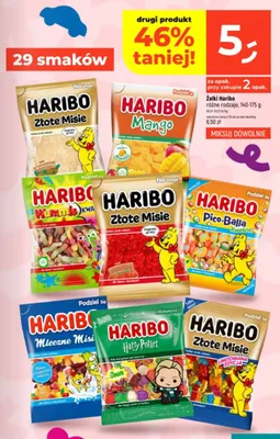 Żelki Haribo Złote Misie 140-175g promocja w Dealz
