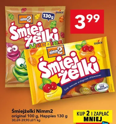 Śmiejżelki Nimm2 Happies promocja w LEWIATAN