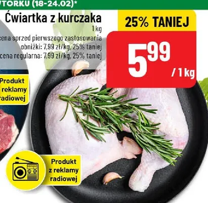 Ćwiartka z kurczaka promocja w POLOmarket