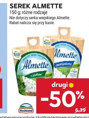 Serek Almette Hochland promocja w Stokrotka
