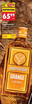 Likier Jägermeister Orange promocja w Biedronka