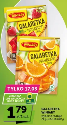 Galaretka o smaku truskawkowym promocja w ABC
