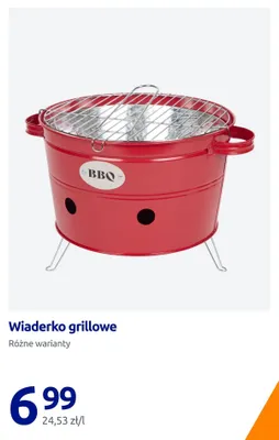 Wiaderko grillowe Bbq promocja w Action