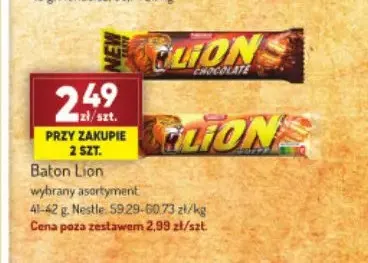 Baton Lion promocja w Avita