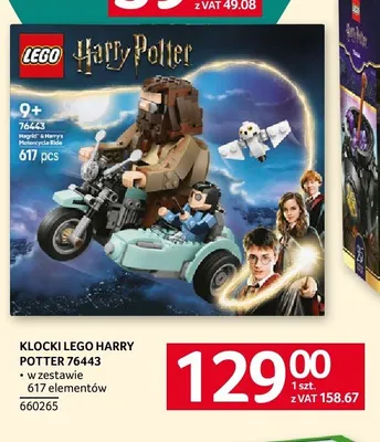 Klocki LEGO Harry Potter 76443 promocja w Selgros