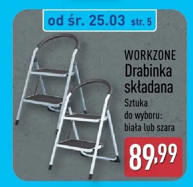 Drabinka składana promocja w Aldi