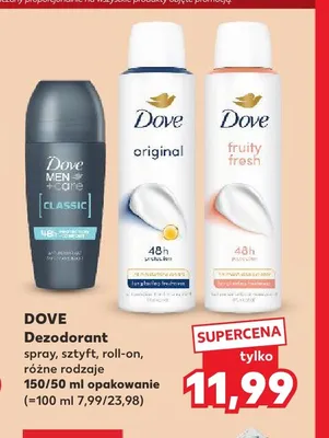 Dezodorant roll-on Dove promocja w Kaufland