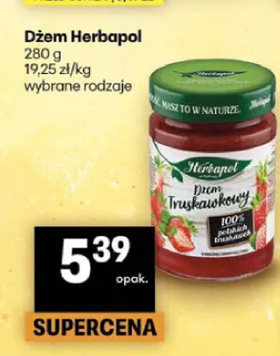 Dżem truskawkowy Herbapol promocja w Delikatesy Centrum