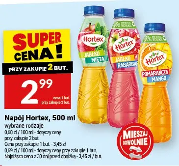 Napój Hortex promocja w Twój Market