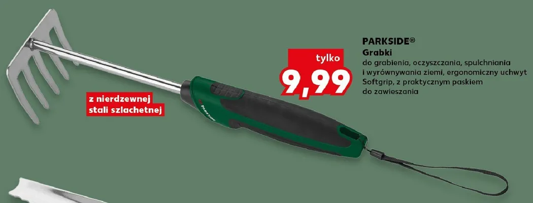 Grabki PARKSIDE z nierdzewnej stali szlachetnej promocja w Kaufland