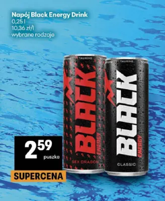 Napój Black Energy Drink Classic promocja w Delikatesy Centrum