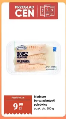 Dorsz atlantycki polędwica Marinero promocja w Biedronka
