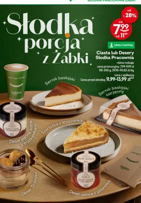 Szarlotka z kruszonką Słodka Pracownia promocja w Żabka