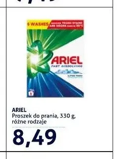 Proszek do prania Ariel promocja w Blue Stop