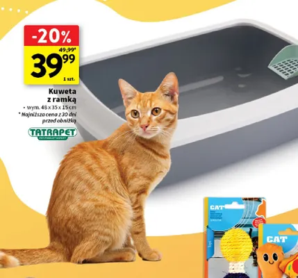 Kuweta z ramką Tatrapet promocja w Intermarche