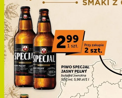 Piwo Specjal Jasny Pełny promocja w ABC