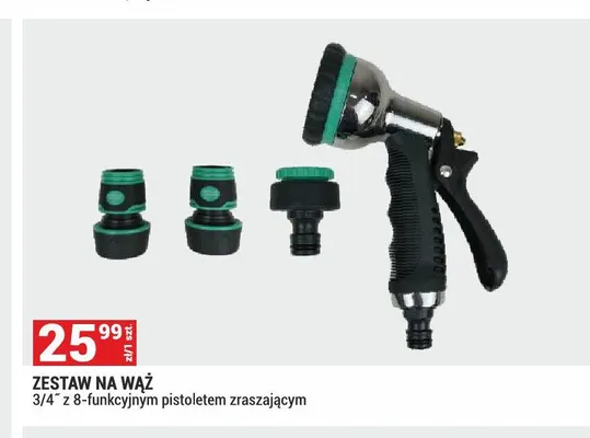 Zestaw na wąż promocja w Merkury Market