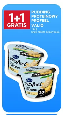 Pudding proteinowy Profeel Valio promocja w Stokrotka