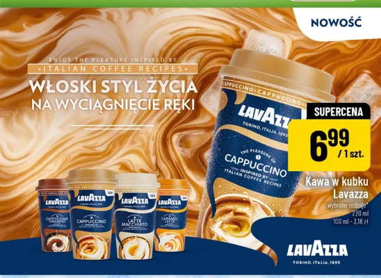Kawa w kubku Lavazza Cappuccino Tiramisu promocja w POLOmarket