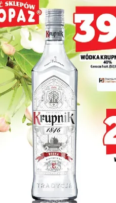 Wódka Krupnik 0,7l promocja w TOPAZ