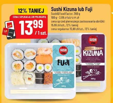 Sushi Fuji promocja w POLOmarket