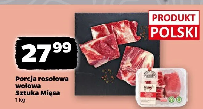 Porcja rosołowa wołowa promocja w Netto
