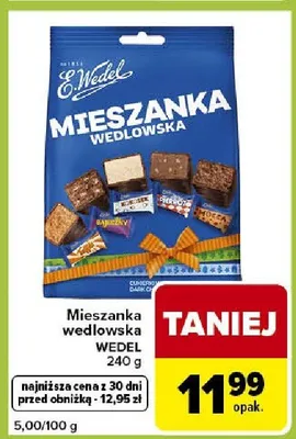 Mieszanka wedlowska promocja w Carrefour Express