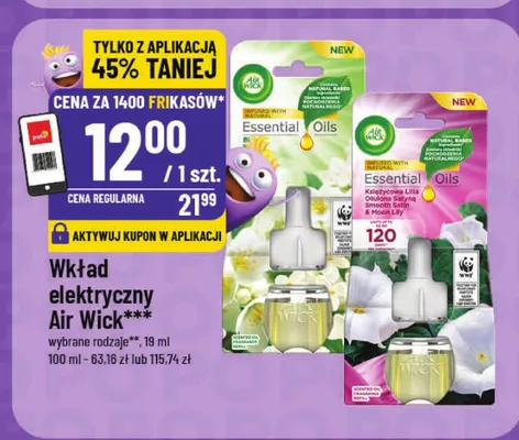 Wkład elektryczny Air Wick promocja w POLOmarket