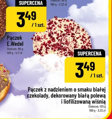 Pączek z nadzieniem promocja w POLOmarket