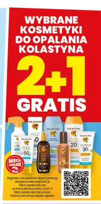 Kosmetyki do opalania Kolastyna promocja w Twój Market