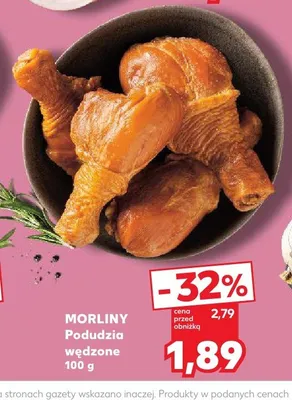 Podudzia wędzone Morliny promocja w Kaufland