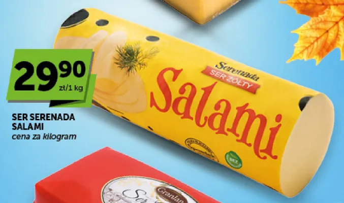 Ser Serenada salami promocja w Groszek