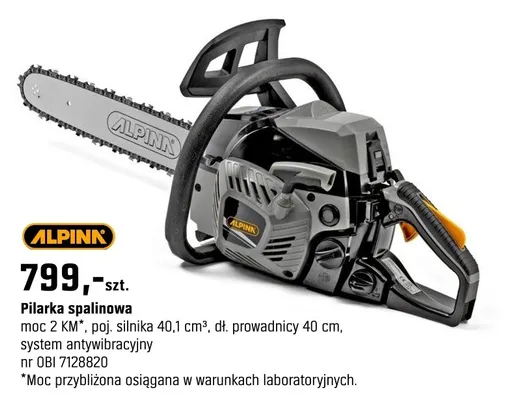 Pilarka spalinowa promocja w OBI