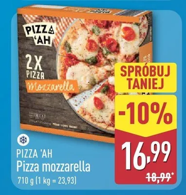 Pizza mozzarella promocja w Aldi