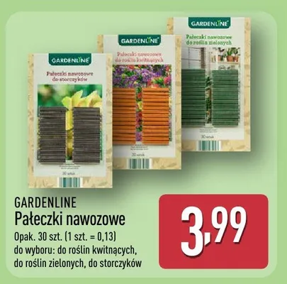 Pateczki nawozowe promocja w Aldi