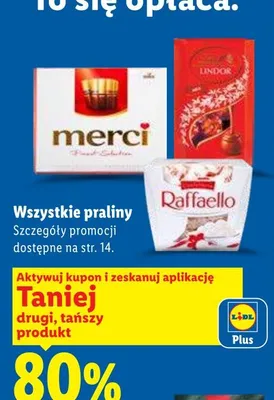 Praliny Lindor promocja w Lidl