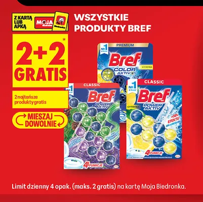 Produkty Bref promocja w Biedronka