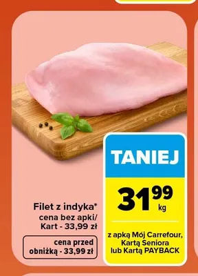 Filet z indyka promocja w Carrefour