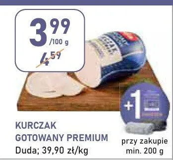 Kurczak gotowany premium promocja w Stokrotka