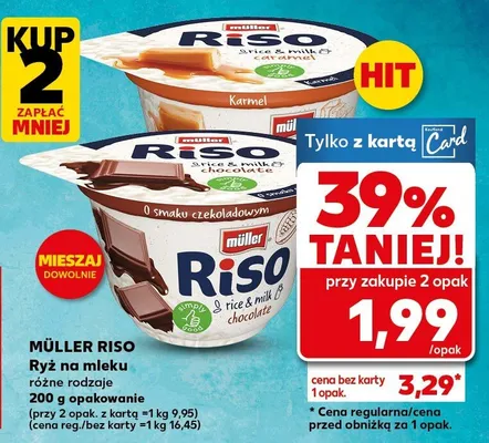 Ryż na mleku różne rodzaje promocja w Kaufland