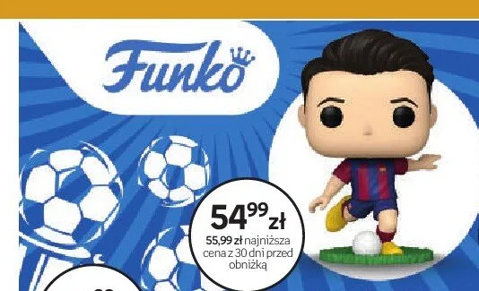 Figurka Funko BARCELONA LEWANDOWSKI promocja w Empik