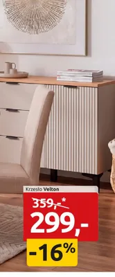 Krzesło Velton promocja w Black Red White