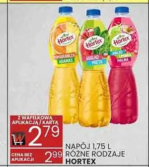 Napój Hortex Jabłko Malina promocja w Wafelek