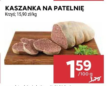 Kaszanka na patelnię promocja w Stokrotka