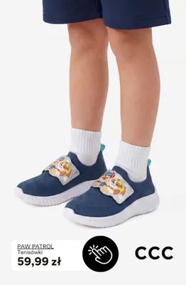 Tenisówki Paw Patrol promocja w CCC