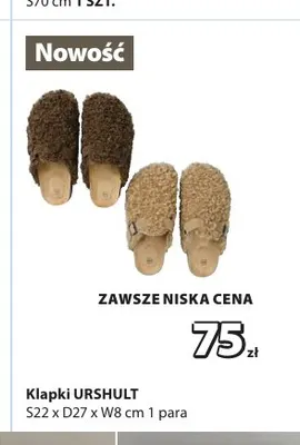 Klapki Urshult promocja w Jysk