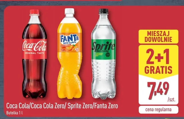 Napój gazowany Coca Cola Original Taste promocja w Aldi