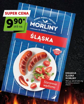 Kiełbasa Śląska Morliny promocja w Groszek